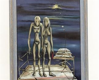 Original Laynor '56 "The Last Ones" Oil on Board
