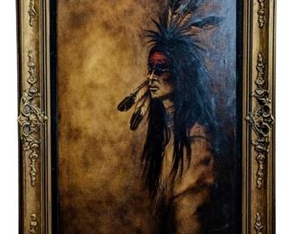 Mary Jo Pittman One Who Knows Portrait Serigraph
