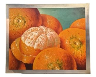 Original Alfredo Gomez Oranges Oil on Canvas
