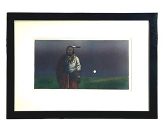 Signed Raymond Nordwall Lithograph
