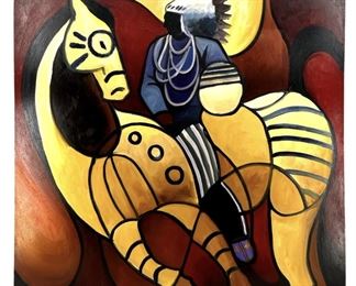 Signed Raymond Nordwall Oil on Canvas
