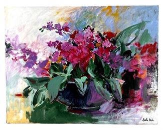 Signed Bella Rish Acrylic on Canvas
