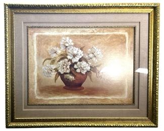 Vivian Flasch Floral Still Life Print
