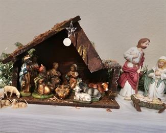Beautiful Vintage Nativity Scene