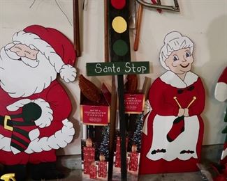 Cute Christmas Wood Cut-Outs