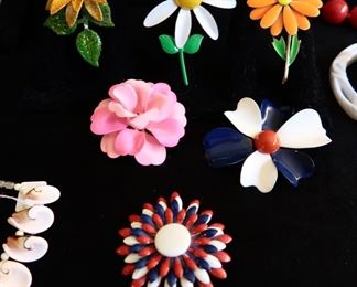 MCM / Retro Enamel Pins- GREAT COLORS