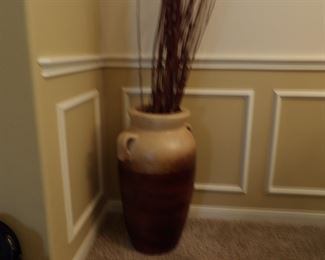 Large ceramic urn decor