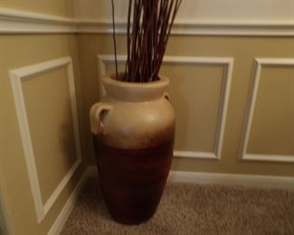 Large ceramic urn decor
