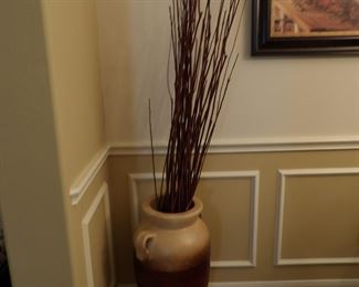Large ceramic urn decor