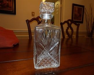 Italian cut glass Covetro decanter