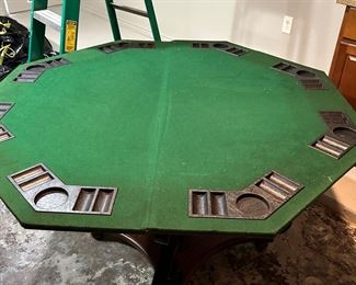 Poker table topper (foldable)