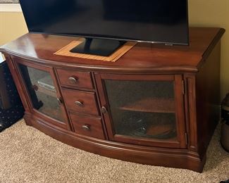 Universal Furniture TV hutch with storage