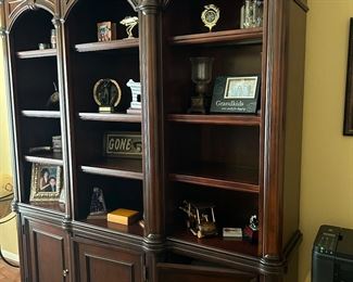 Solid wood hutch