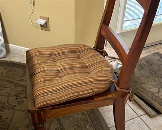 Wooden dining chairs