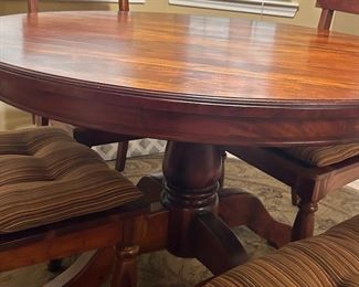 Circular kitchen table