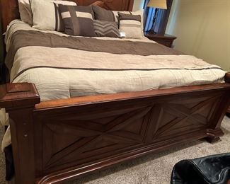 A.R.T Furniture Headboard and footboard, mattress and box spring