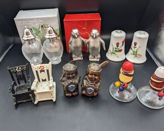 Salt and pepper shakers