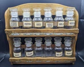 1960s spice rack
