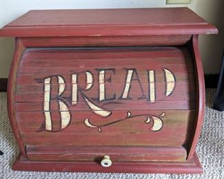 Vintage bread box