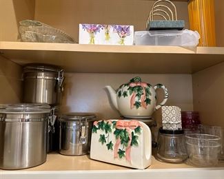 Stainless steel canisters