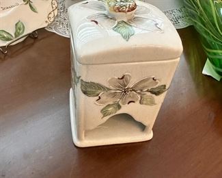 Portugal hand painted pieces of dogwood flowers