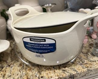 New! Enameled cast iron cookware