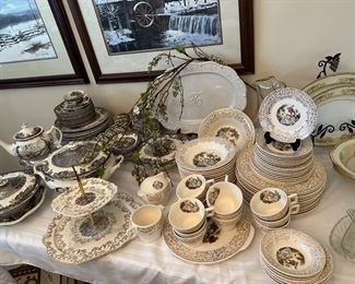 Limoges and Johnson Bros dishes