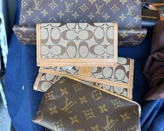 Coach & LV wallets