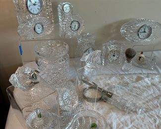 Waterford crystal desk accessory collection