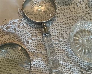 Waterford magnifying glass
