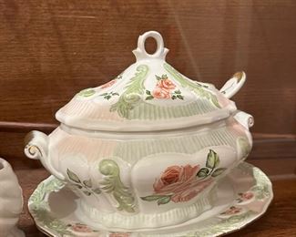 Hand painted tureen from Portugal