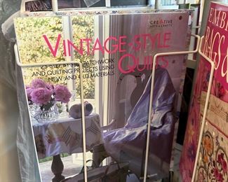 Vintage style quilting book