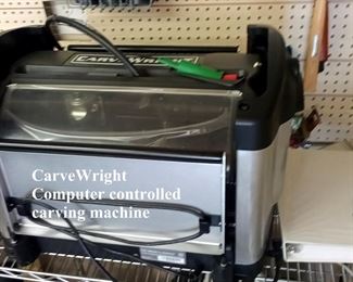 Carve Wright computer controlled carving machine