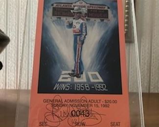 Final ride Petty ticket