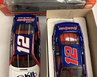 Jeremy Mayfield autographed cars