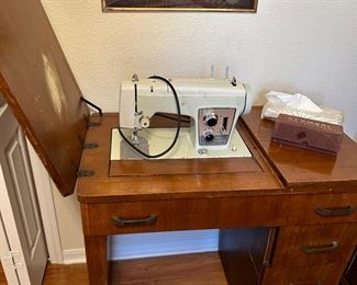 Vintage sewing machine