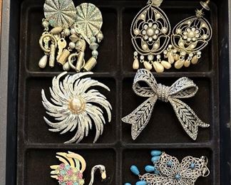 Brooches & Earrings