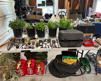VINTAGE TOOLS, MINT PLANTS, POWER TOOLS