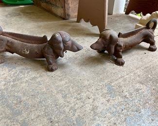 dachshund boot scrapers