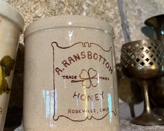 A. Ransbottom honey crock