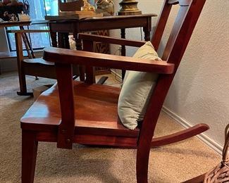 rocking chair, one of many available