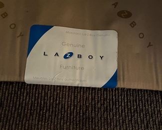 LaZboy rolled arm club chair