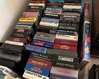 VHS tapes