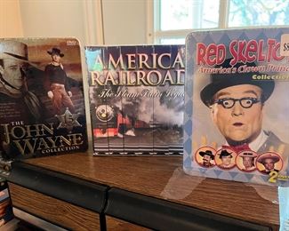 DVD collections, John Wayne, Red Skelton