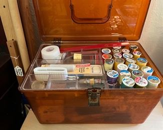 sewing supplies box