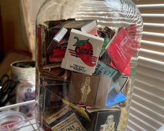 jar of matches