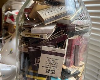 jar of matches