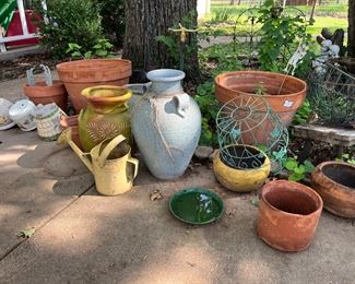 outdoor pots and planters