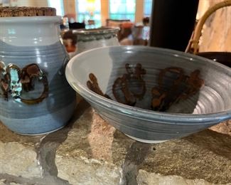 hand thrown pottery