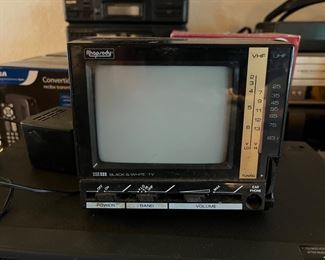 portable VHF, UHF television
